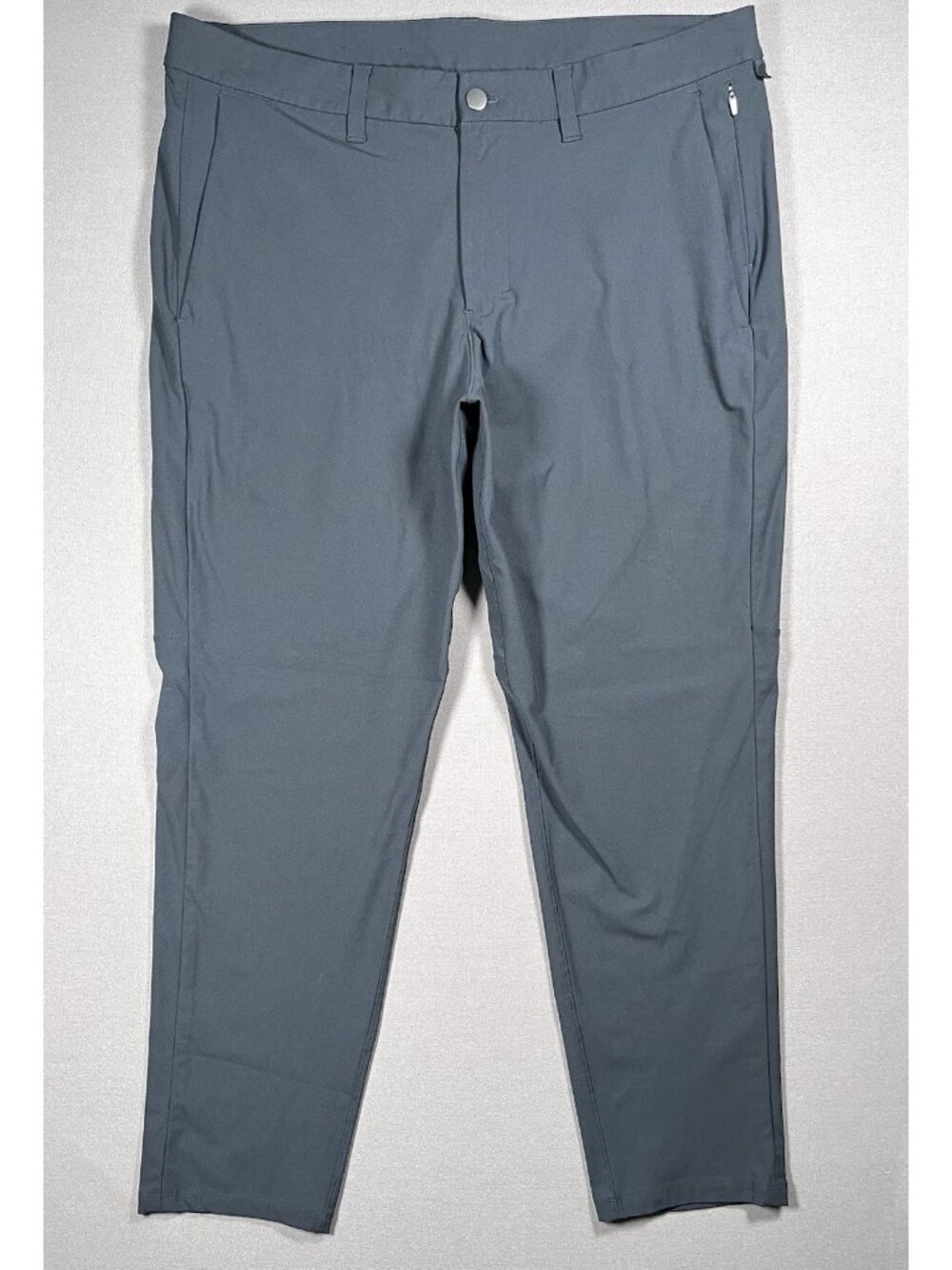 Lululemon ABC Commission Warpstreme Gray Slim Trouser Pants - Men Size 36 X 29